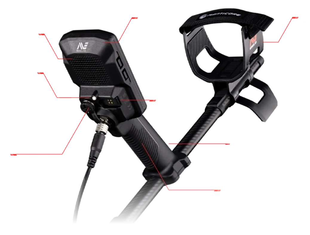 Afyon Minelab Manticore - Kontrol paneli