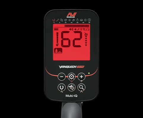 Afyon Minelab Vanquish 540 - VANQUISH ekran ve saha kontrolü